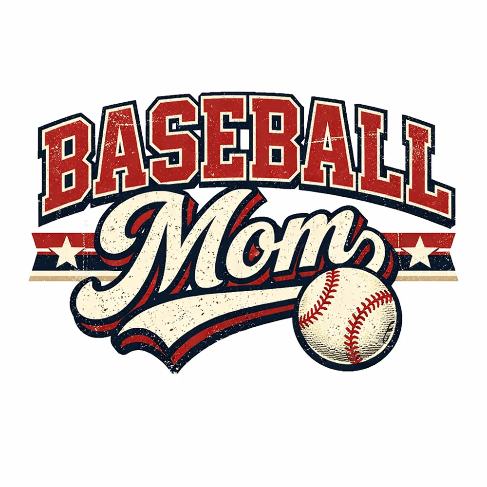 Винтажная композиция Baseball Mom
